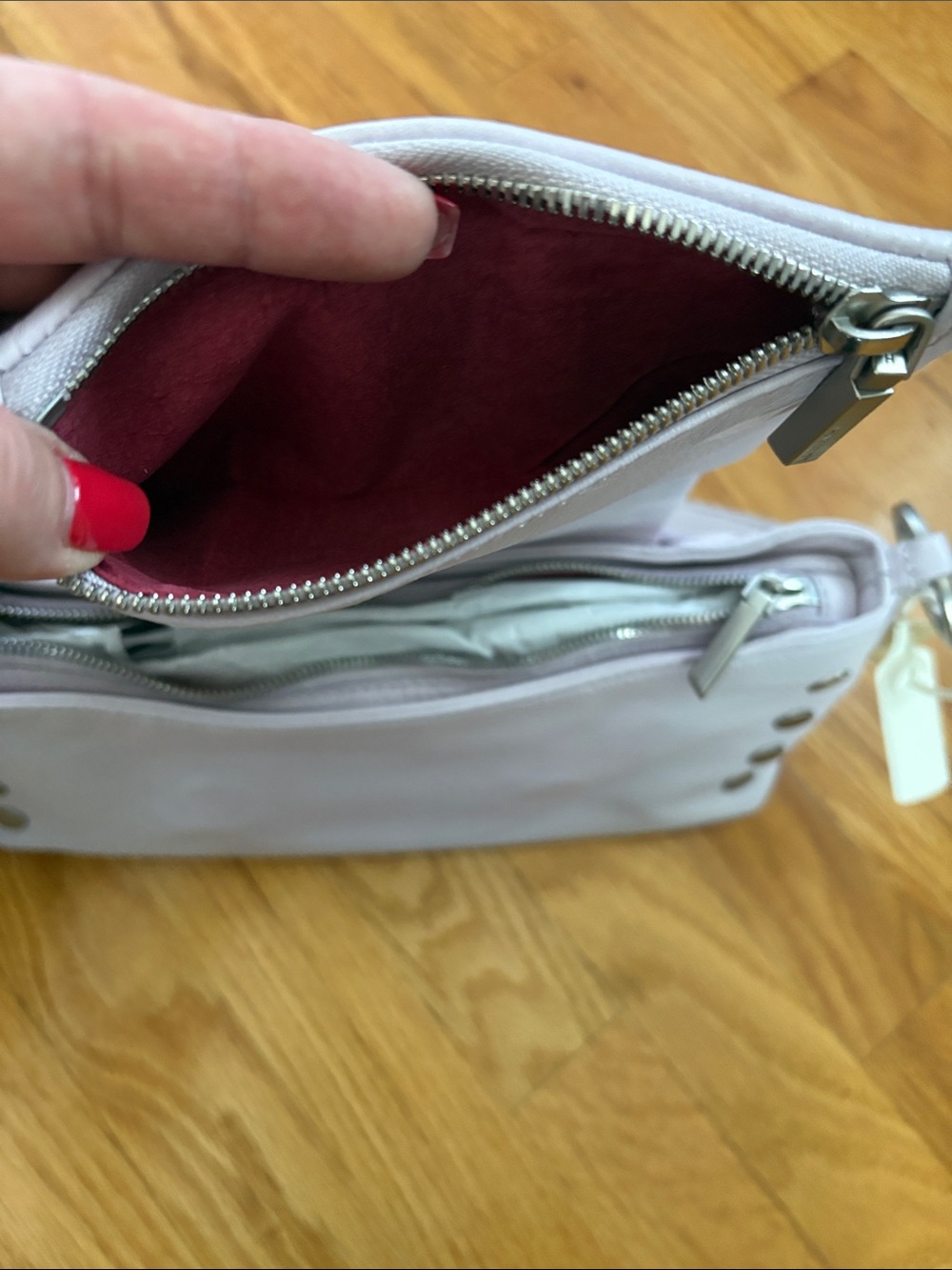 Hammitt Pastel Lilac VIP Satchel NWT - Picture 6 of 13